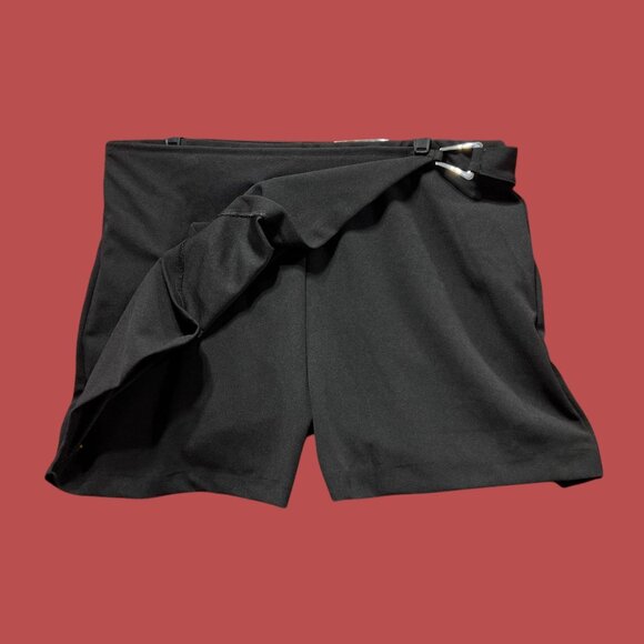 Bold Elements - Women's Mid-Rise Skort - Black - Extra Large - Picture 13 of 16